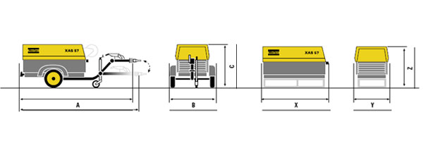ATLAS COPCO csavarkompresszor